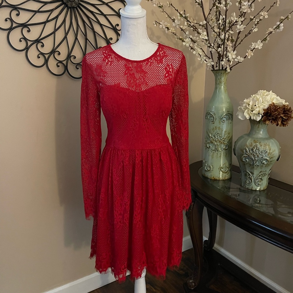Beautiful red dress